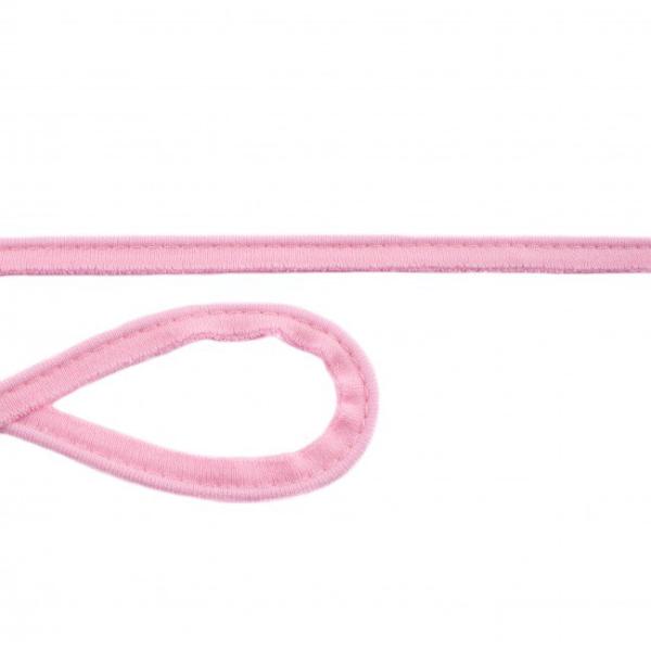 Baumwoll Jersey Paspelband Breite 10 mm Rosa